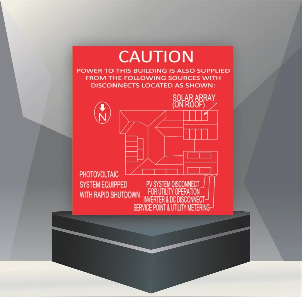 PVC / SOLAR PLAQUES Laser Engraving